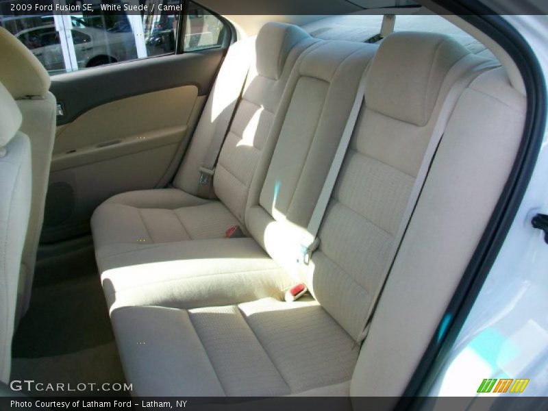 White Suede / Camel 2009 Ford Fusion SE
