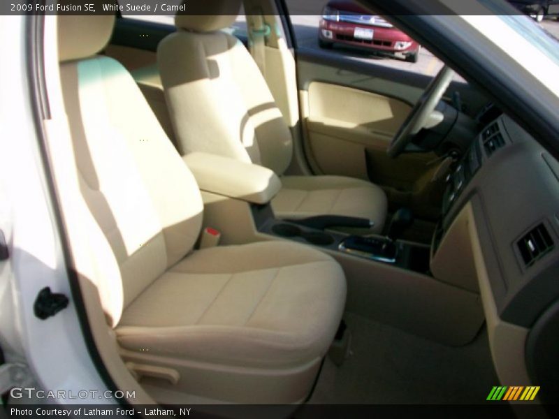 White Suede / Camel 2009 Ford Fusion SE