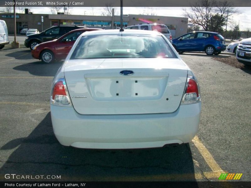 White Suede / Camel 2009 Ford Fusion SE