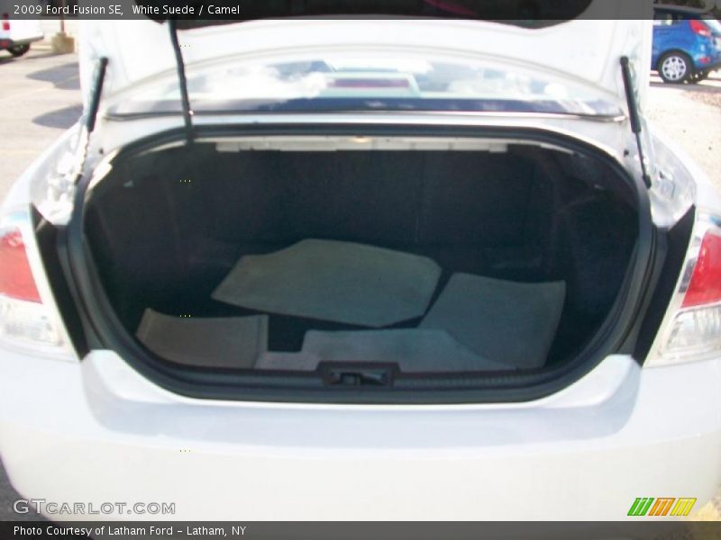 White Suede / Camel 2009 Ford Fusion SE