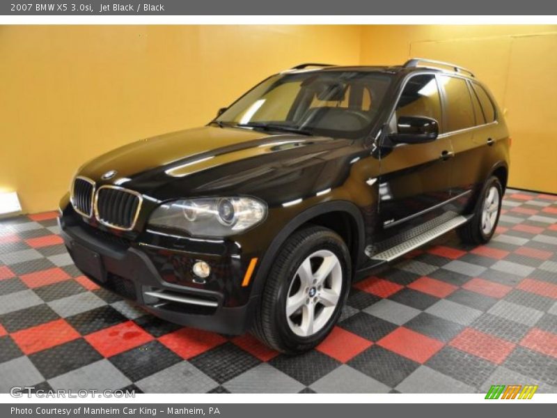 Jet Black / Black 2007 BMW X5 3.0si