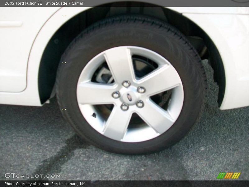 White Suede / Camel 2009 Ford Fusion SE