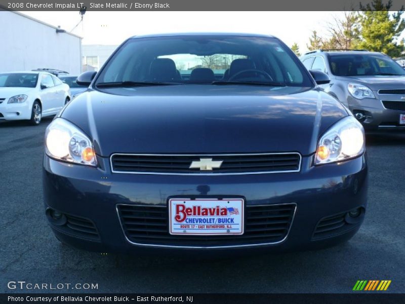Slate Metallic / Ebony Black 2008 Chevrolet Impala LT