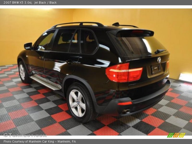 Jet Black / Black 2007 BMW X5 3.0si
