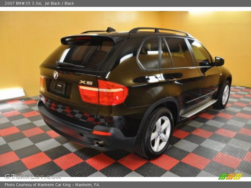Jet Black / Black 2007 BMW X5 3.0si