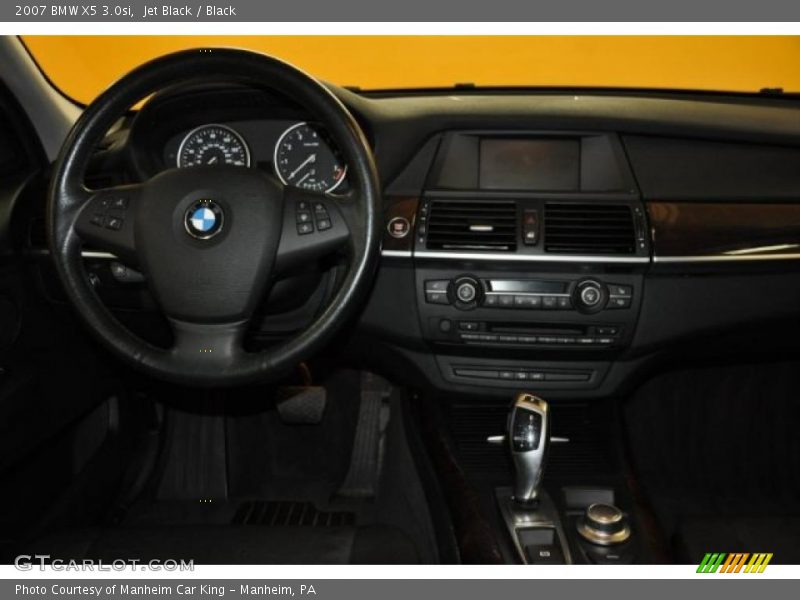 Jet Black / Black 2007 BMW X5 3.0si