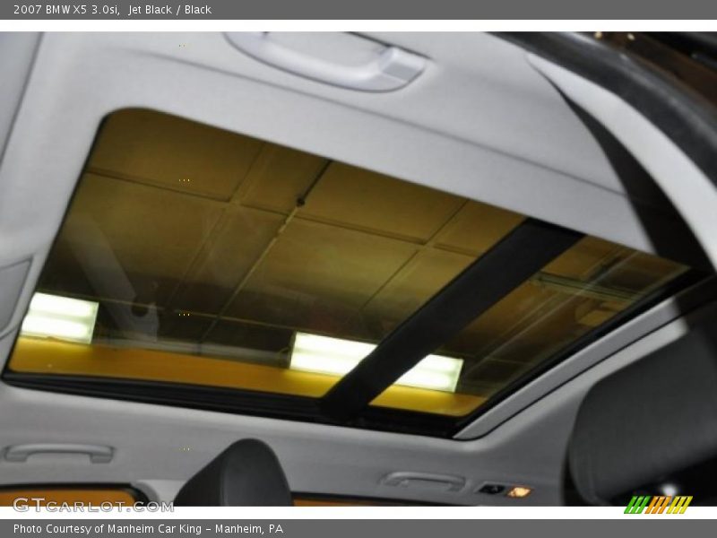 Jet Black / Black 2007 BMW X5 3.0si