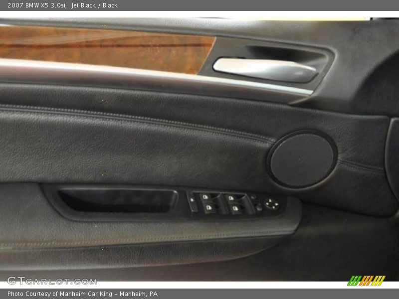 Jet Black / Black 2007 BMW X5 3.0si