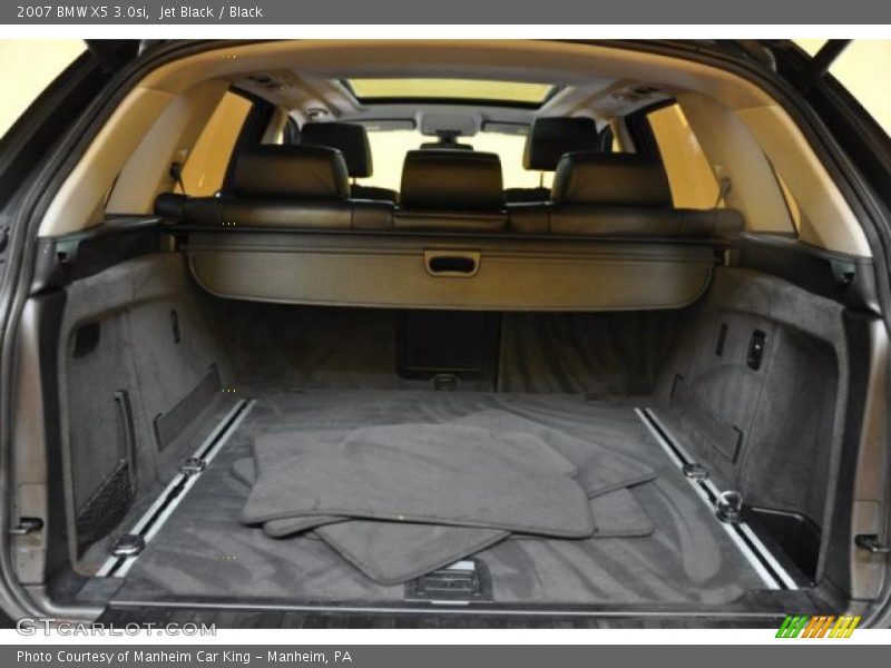 Jet Black / Black 2007 BMW X5 3.0si
