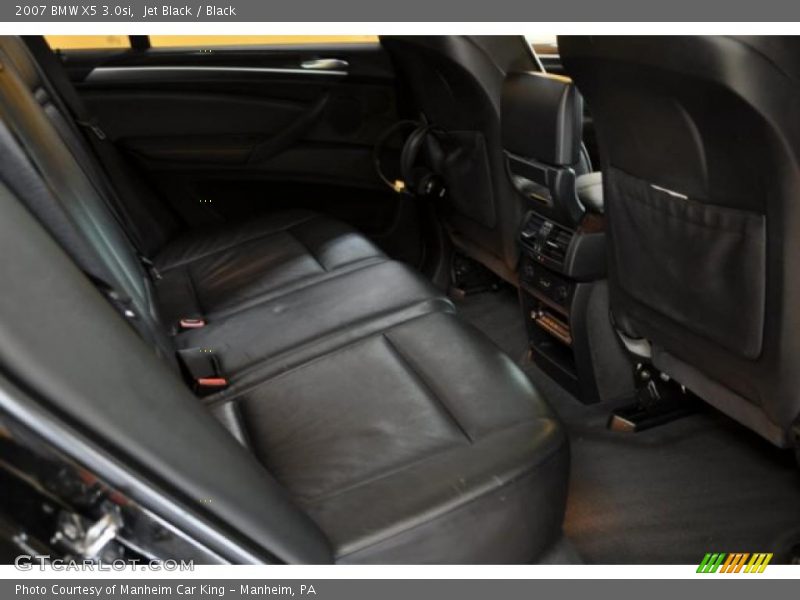 Jet Black / Black 2007 BMW X5 3.0si