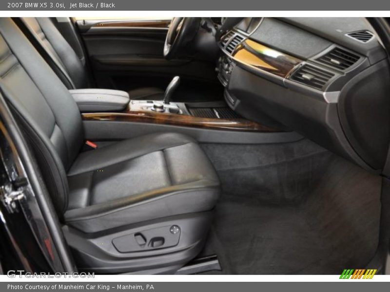 Jet Black / Black 2007 BMW X5 3.0si