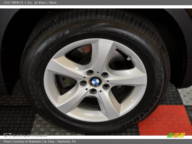 Jet Black / Black 2007 BMW X5 3.0si