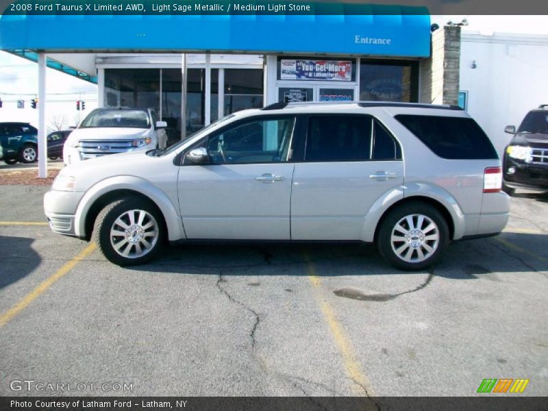  2008 Taurus X Limited AWD Light Sage Metallic