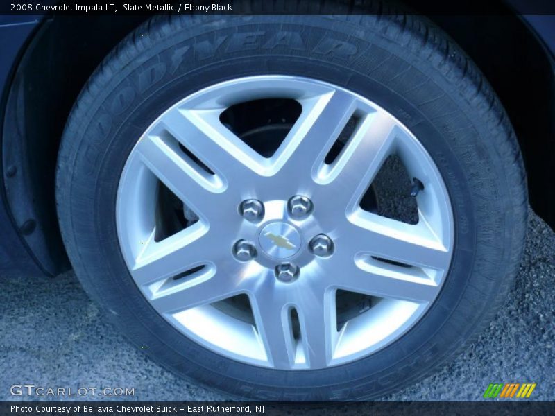 Slate Metallic / Ebony Black 2008 Chevrolet Impala LT