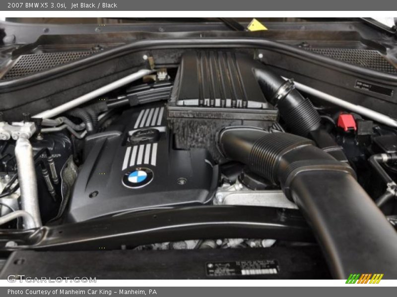 Jet Black / Black 2007 BMW X5 3.0si