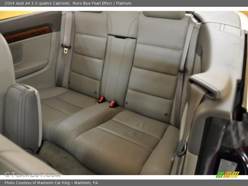  2004 A4 3.0 quattro Cabriolet Platinum Interior