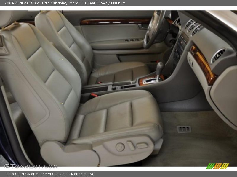  2004 A4 3.0 quattro Cabriolet Platinum Interior