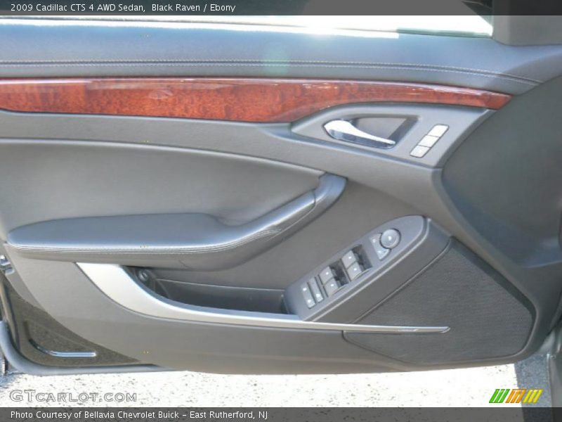 Black Raven / Ebony 2009 Cadillac CTS 4 AWD Sedan