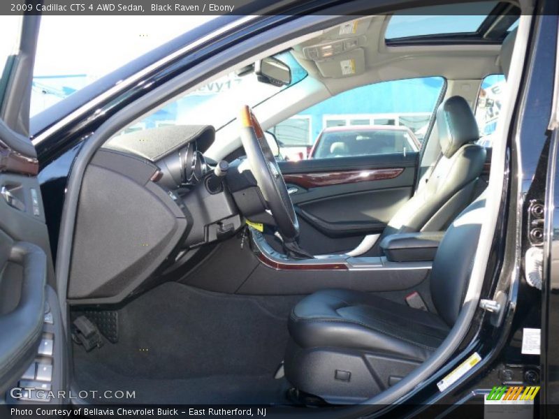Black Raven / Ebony 2009 Cadillac CTS 4 AWD Sedan