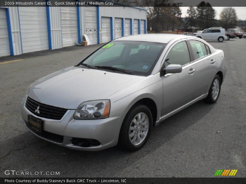 Quick Silver Pearl / Medium Gray 2009 Mitsubishi Galant ES