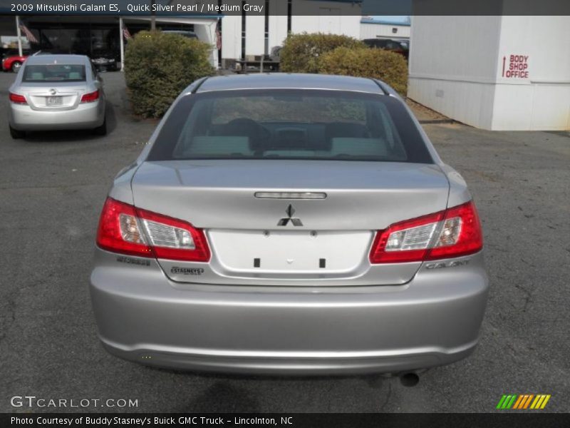 Quick Silver Pearl / Medium Gray 2009 Mitsubishi Galant ES