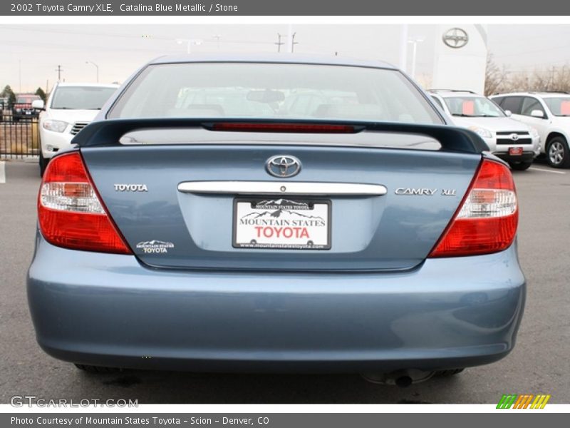 Catalina Blue Metallic / Stone 2002 Toyota Camry XLE