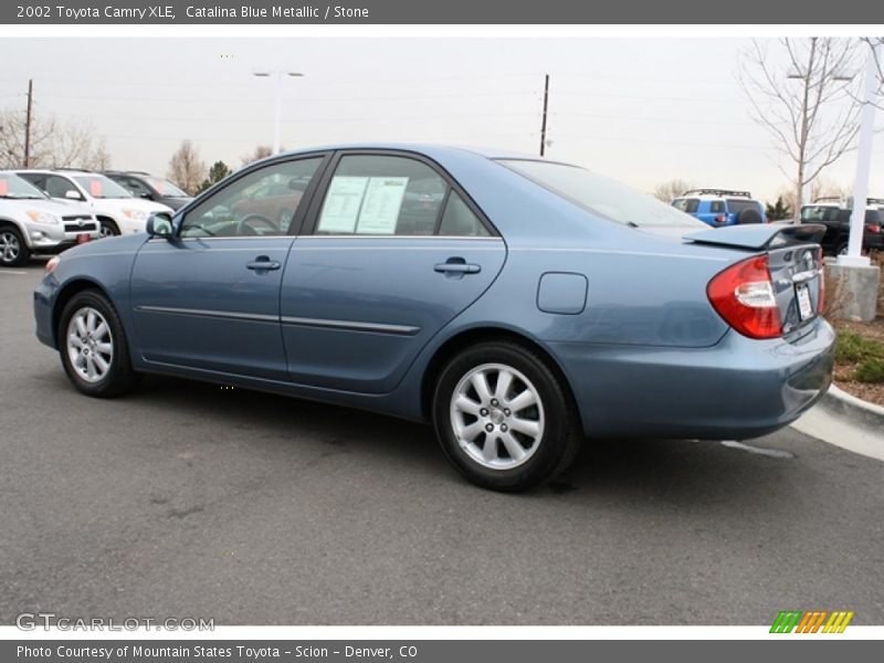 Catalina Blue Metallic / Stone 2002 Toyota Camry XLE