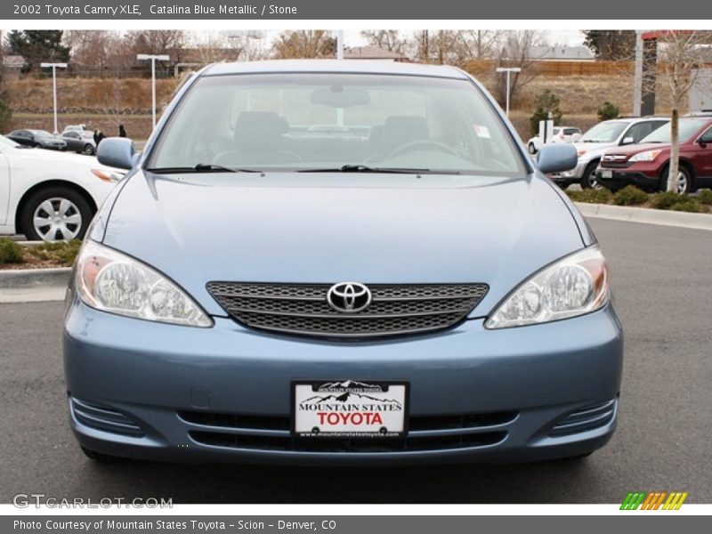 Catalina Blue Metallic / Stone 2002 Toyota Camry XLE