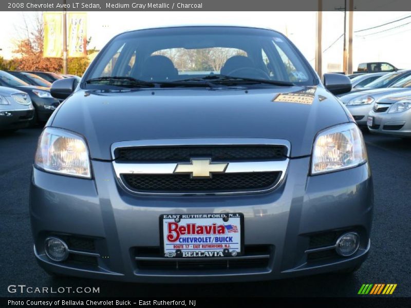 Medium Gray Metallic / Charcoal 2008 Chevrolet Aveo LT Sedan