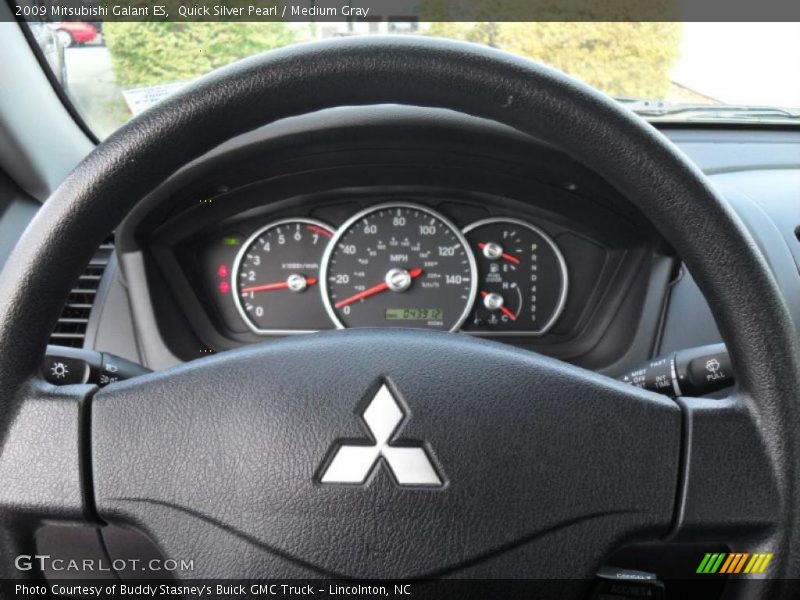 Quick Silver Pearl / Medium Gray 2009 Mitsubishi Galant ES