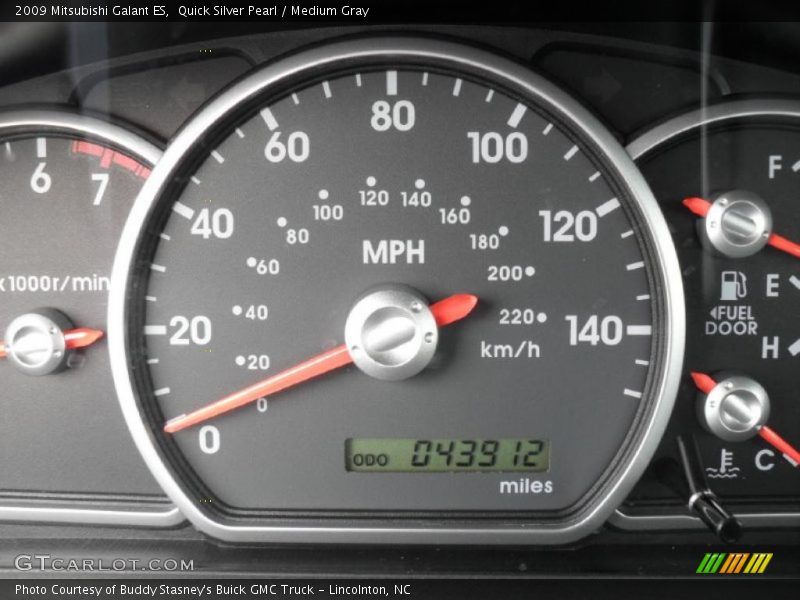 Quick Silver Pearl / Medium Gray 2009 Mitsubishi Galant ES