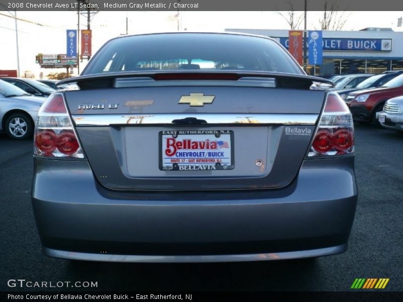 Medium Gray Metallic / Charcoal 2008 Chevrolet Aveo LT Sedan
