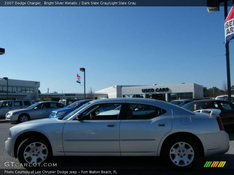 Bright Silver Metallic / Dark Slate Gray/Light Slate Gray 2007 Dodge Charger
