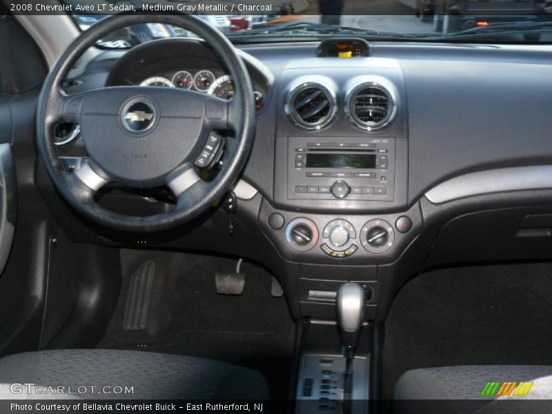 Medium Gray Metallic / Charcoal 2008 Chevrolet Aveo LT Sedan