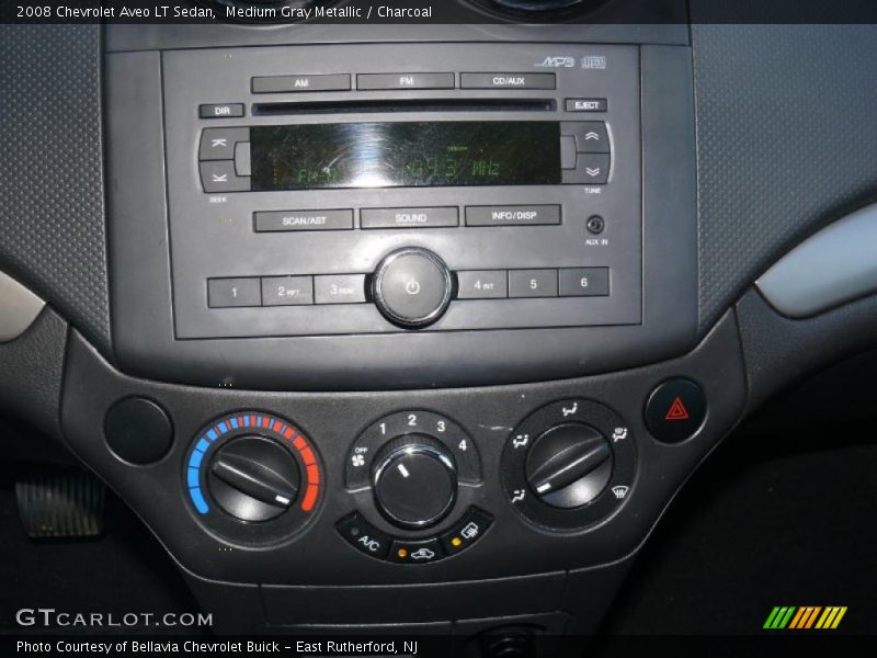 Medium Gray Metallic / Charcoal 2008 Chevrolet Aveo LT Sedan