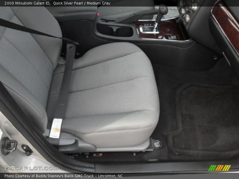 Quick Silver Pearl / Medium Gray 2009 Mitsubishi Galant ES