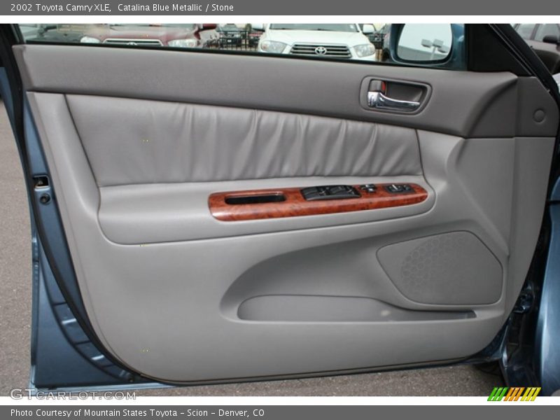 Catalina Blue Metallic / Stone 2002 Toyota Camry XLE