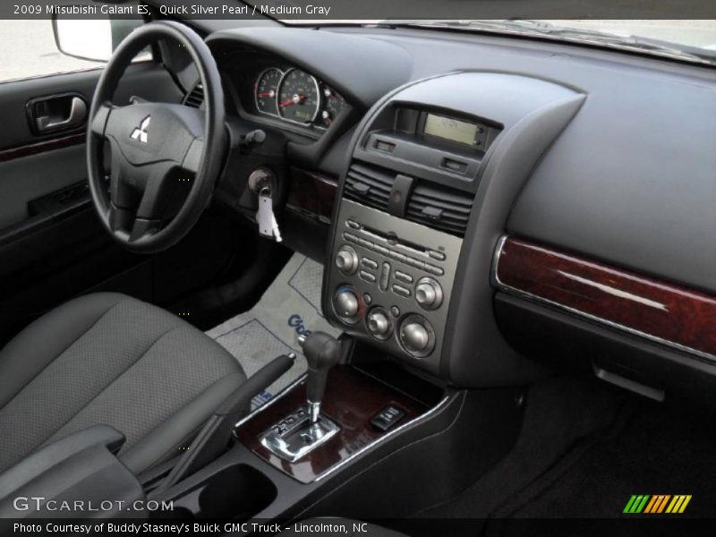 Quick Silver Pearl / Medium Gray 2009 Mitsubishi Galant ES