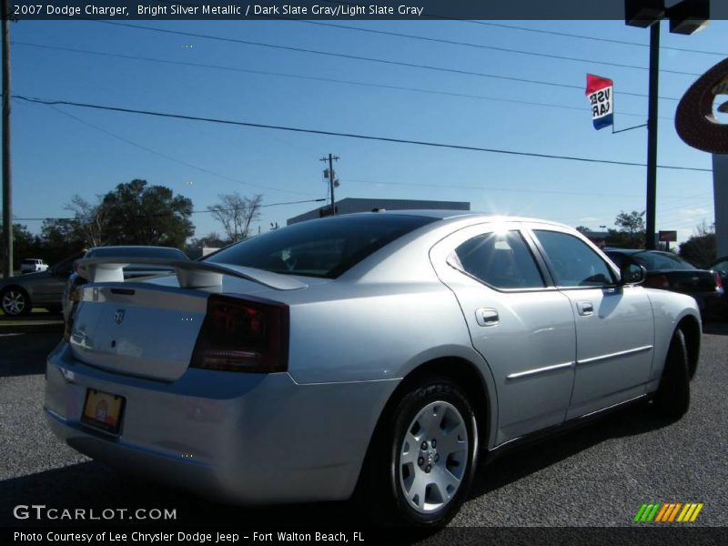 Bright Silver Metallic / Dark Slate Gray/Light Slate Gray 2007 Dodge Charger