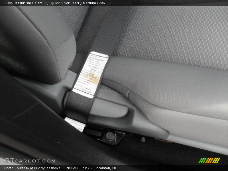 Quick Silver Pearl / Medium Gray 2009 Mitsubishi Galant ES