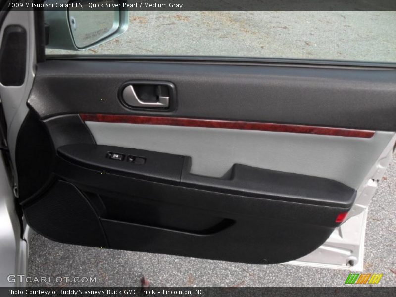Quick Silver Pearl / Medium Gray 2009 Mitsubishi Galant ES