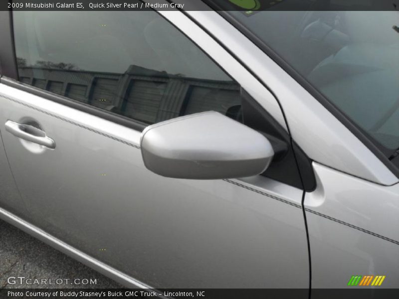 Quick Silver Pearl / Medium Gray 2009 Mitsubishi Galant ES