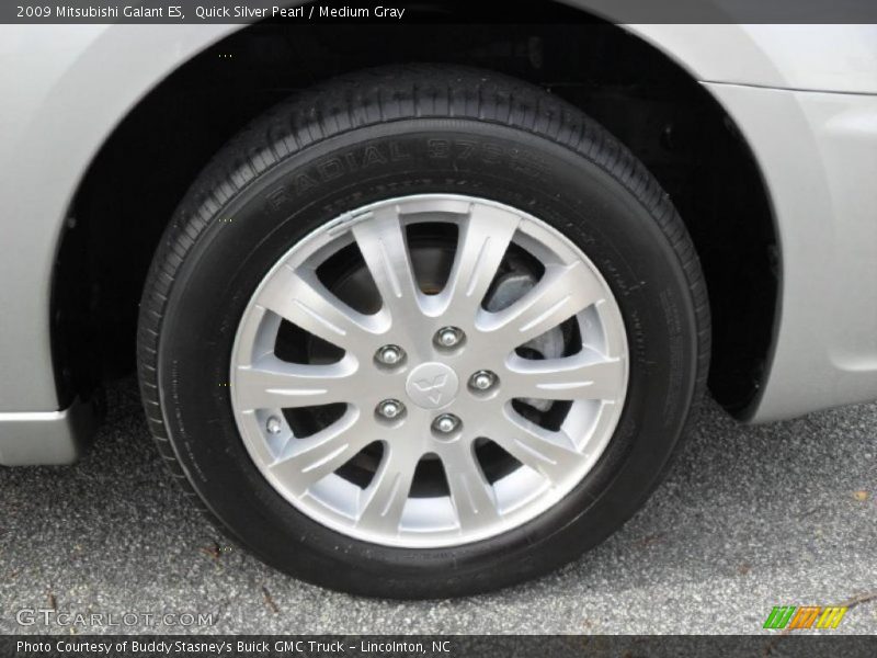Quick Silver Pearl / Medium Gray 2009 Mitsubishi Galant ES
