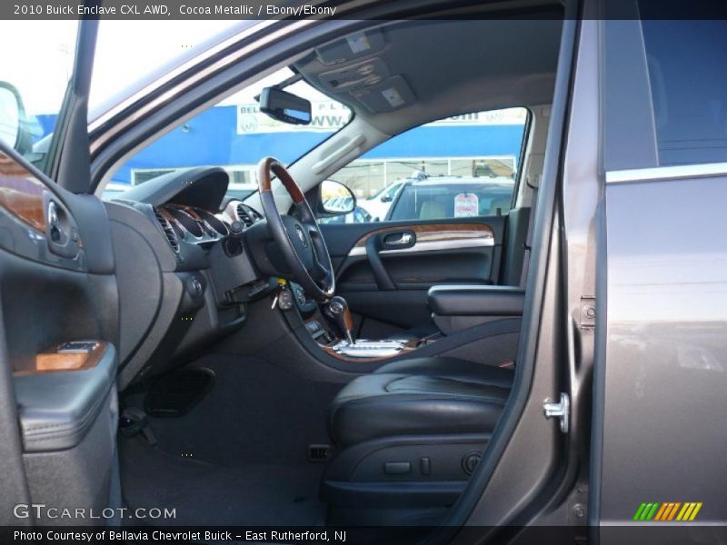 Cocoa Metallic / Ebony/Ebony 2010 Buick Enclave CXL AWD