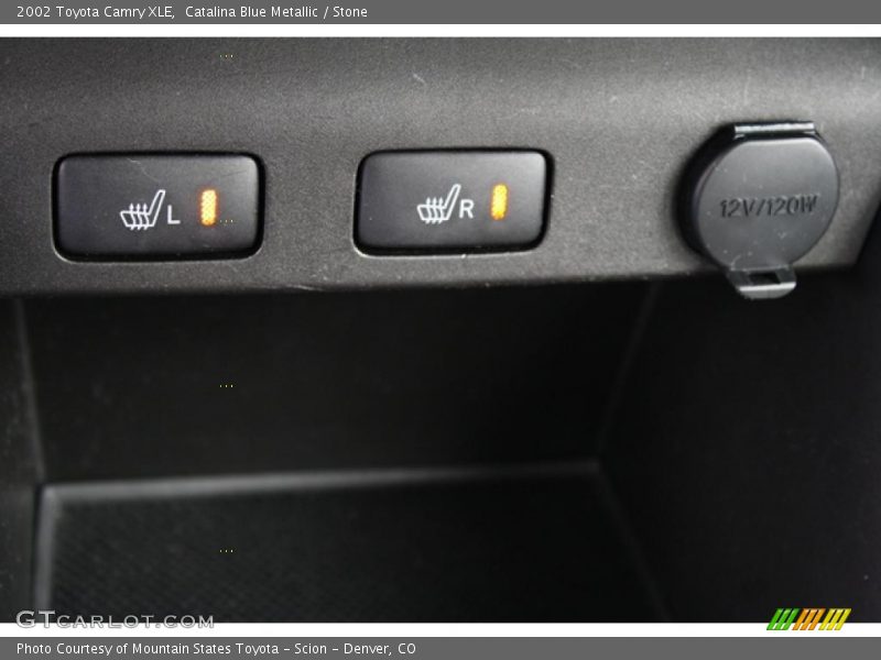 Catalina Blue Metallic / Stone 2002 Toyota Camry XLE