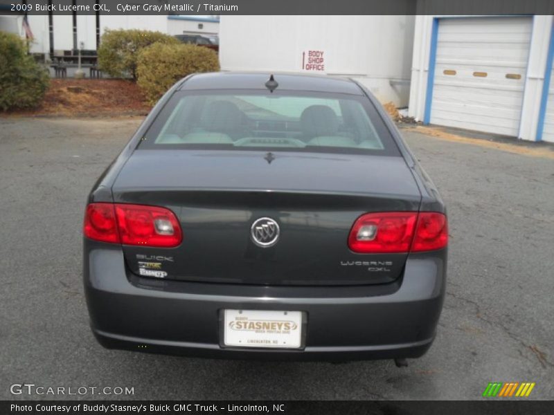 Cyber Gray Metallic / Titanium 2009 Buick Lucerne CXL