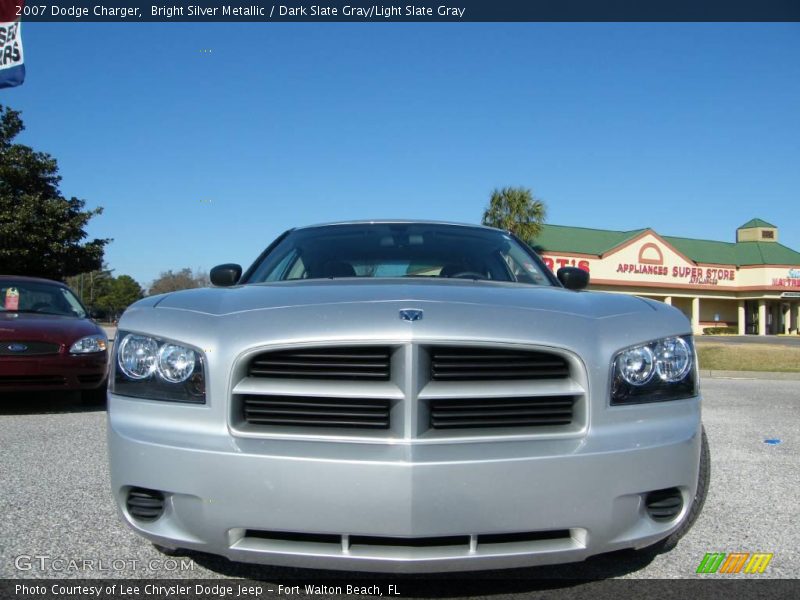 Bright Silver Metallic / Dark Slate Gray/Light Slate Gray 2007 Dodge Charger