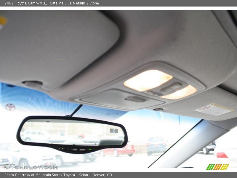 Catalina Blue Metallic / Stone 2002 Toyota Camry XLE