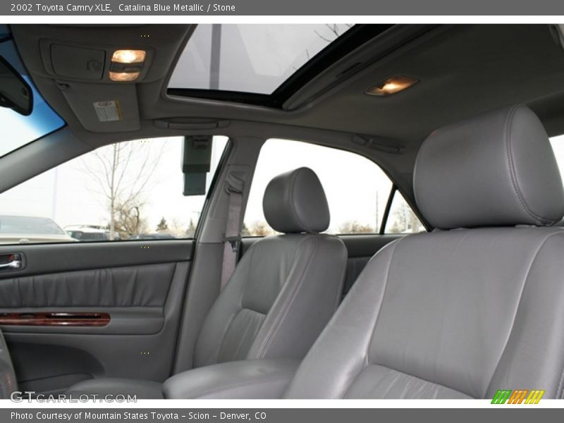 Catalina Blue Metallic / Stone 2002 Toyota Camry XLE
