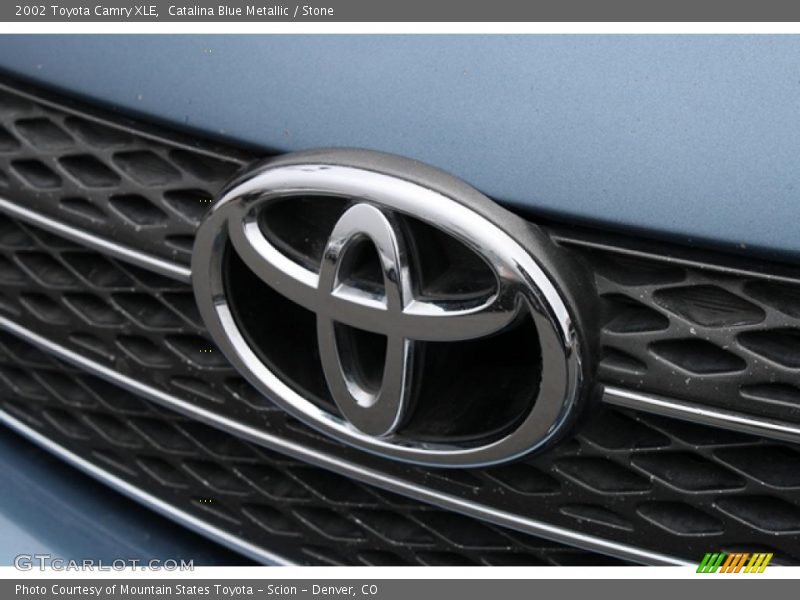 Catalina Blue Metallic / Stone 2002 Toyota Camry XLE